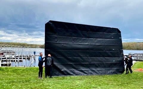 Boatlift Mat size can handle the largest boatlifts