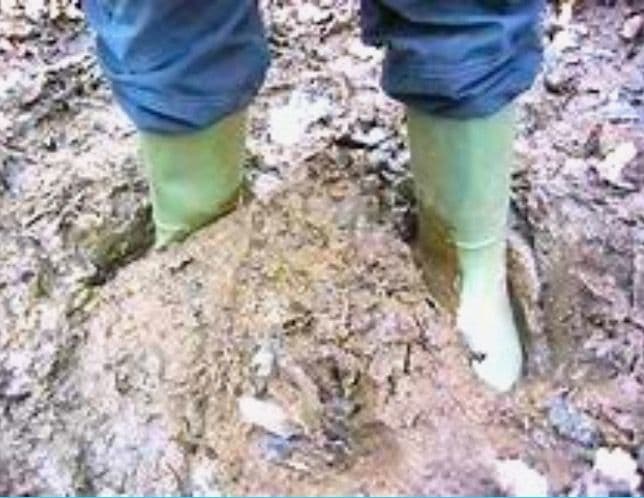 MuckMats prevent sinking into soft lake bottoms